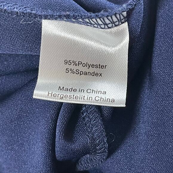 WOOSEA • High Neck Split Bodycon Mermaid Evening Cocktail Long Dress - Picture 7 of 7